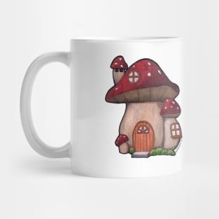 Mushroom House Mug